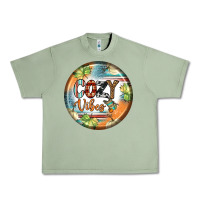 Oil Green cozy vibes earrings Urban Heavy Tee - BundleAndBundleShop