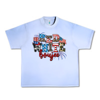 Grape Ice Red whıte boujee Urban Heavy Tee - AdoDesignShop