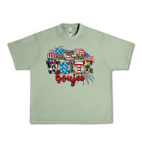 Oil Green Red whıte boujee Urban Heavy Tee - AdoDesignShop