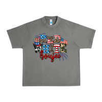 Tornado Red whıte boujee Urban Heavy Tee - AdoDesignShop