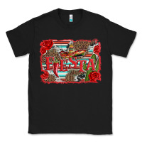 Black fiesta with sombrero background Classic Tee - Artiststas