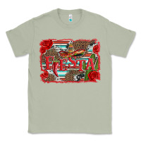 Matcha fiesta with sombrero background Classic Tee - Artiststas