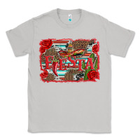 Moon Dust fiesta with sombrero background Classic Tee - Artiststas