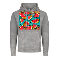 Watermelon And Sunflowers Vintage Hoodie | Teevron