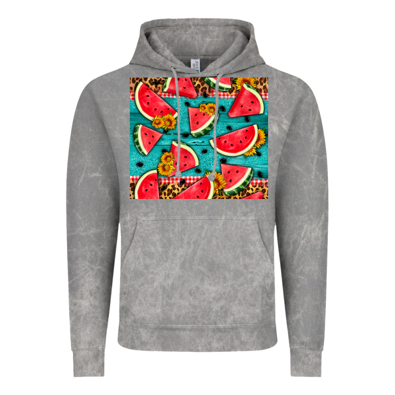 Watermelon And Sunflowers Vintage Hoodie by HRA Design Shop | Teevron