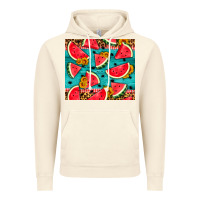 Vintage Artic watermelon and sunflowers Vintage Hoodie - HRA Design Shop