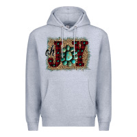 Heather Grey Oh Joy Christmas Premium Hoodie - Bettercallsaul