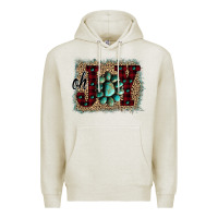 Oatmeal Heather Oh Joy Christmas Premium Hoodie - Bettercallsaul