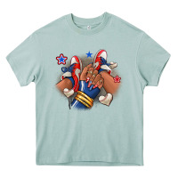 Arona Baseball afro girl sneakers Heavy Core Tee - RanaPortraitStore