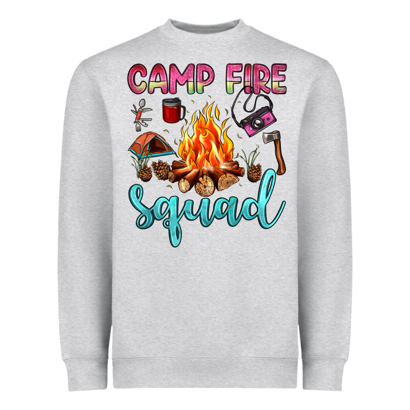 Camp Fire Squad Heavyweight Sweatshirt by JahusDesignShop | Teevron