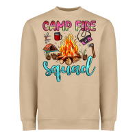Mushroom camp fire squad Heavyweight Sweatshirt - JahusDesignShop