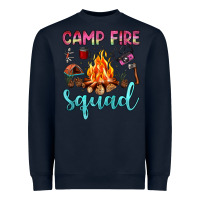 Navy camp fire squad Heavyweight Sweatshirt - JahusDesignShop