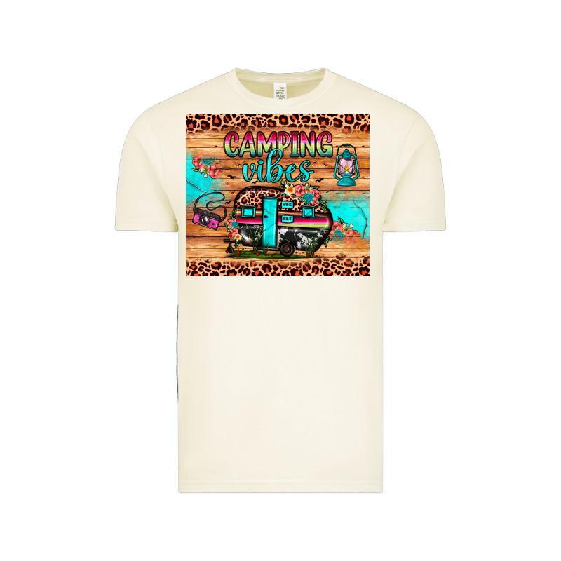 Camping Vibes Vintage Tee by JahusDesignShop | Teevron