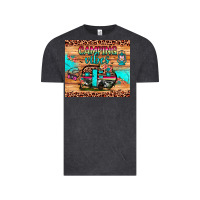 Vintage Black camping vibes Vintage Tee - JahusDesignShop