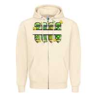 Sandshell patricks day pencils Zipper Hoodie - MaliasSmallBusiness