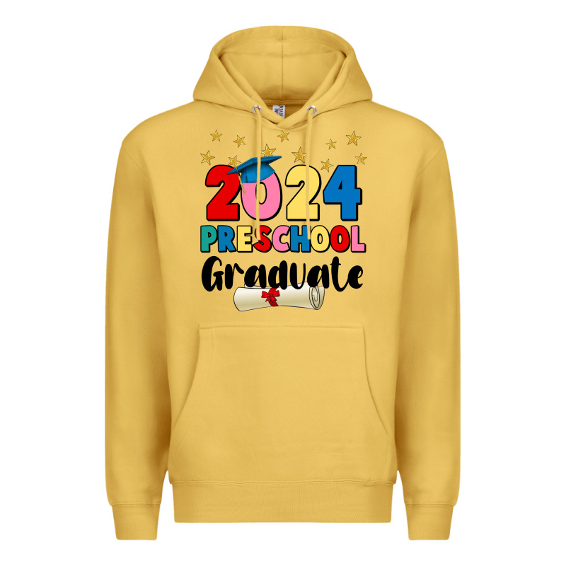 2024 Preschool Graduate Premium Hoodie by JahusDesignShop | Teevron