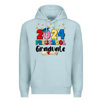 Blue Mist 2024 preschool graduate Premium Hoodie - JahusDesignShop