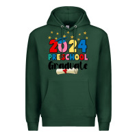 Sports Green 2024 preschool graduate Premium Hoodie - JahusDesignShop