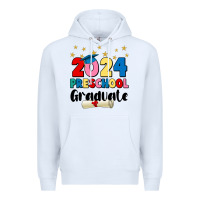White 2024 preschool graduate Premium Hoodie - JahusDesignShop