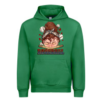 Emerald Messy bun Baseball Urban Hoodie - HowdyJamesFarm