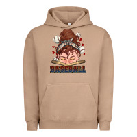 Pigment Burro Messy bun Baseball Urban Hoodie - HowdyJamesFarm