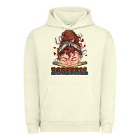 Pigment Pistachio Messy bun Baseball Urban Hoodie - HowdyJamesFarm