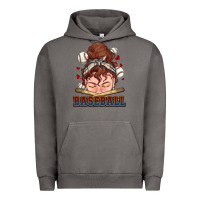 Pigment Tornado Messy bun Baseball Urban Hoodie - HowdyJamesFarm