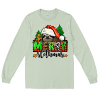 Matcha merry slothmas Long Sleeve Tee - Jasminsmagicworld