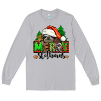 Moon Dust merry slothmas Long Sleeve Tee - Jasminsmagicworld