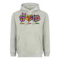 Moon Dust Peace Love Autism Heavyweight Hoodie - BundleAndBundleShop