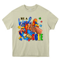 Mossy Be a kind sole Autism afro girl sneakers Heavy Core Tee - RanaPortraitStore
