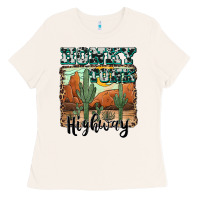 Bone honky tonk highway Ladies Tee - AdoDesignShop