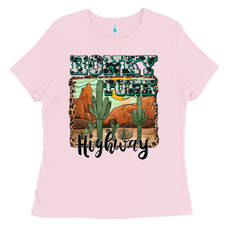 Honky Tonk Highway Ladies Tee by AdoDesignShop | Teevron