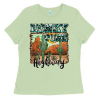 Matcha honky tonk highway Ladies Tee - AdoDesignShop