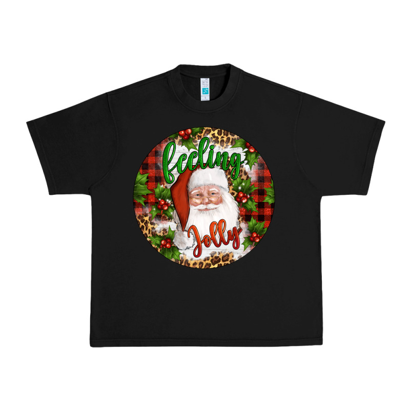 Christmas Feeling Jolly Santa Urban Heavy Tee by Artiststas | Teevron