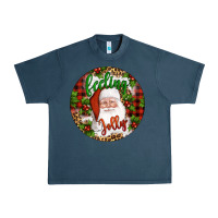 Midnight Navy Christmas feeling jolly santa Urban Heavy Tee - Artiststas
