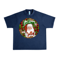 Navy Christmas feeling jolly santa Urban Heavy Tee - Artiststas