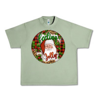 Oil Green Christmas feeling jolly santa Urban Heavy Tee - Artiststas