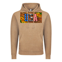 Vintage Coffee usa sunflowers license plate Vintage Hoodie - HRA Design Shop