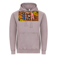 Vintage Zinc usa sunflowers license plate Vintage Hoodie - HRA Design Shop