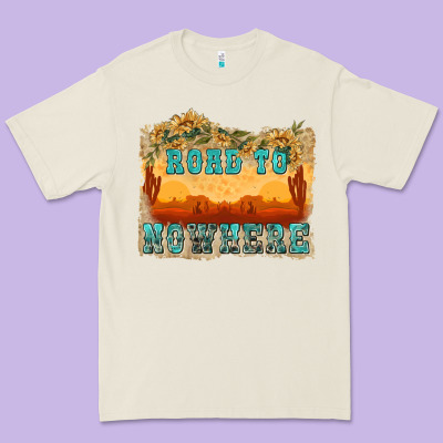Road To Nowhere Tbw Premium Tee Designed By Texasbilliewilder