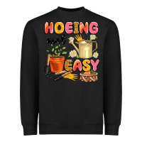 Black hoeing ain't easy Heavyweight Sweatshirt - Artiststas