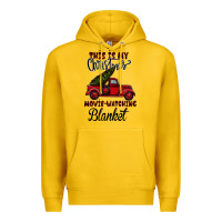 Lemon This is My Christmas Movie Watching Blanket Premium Hoodie - Bettercallsaul