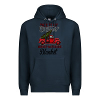 Navy This is My Christmas Movie Watching Blanket Premium Hoodie - Bettercallsaul