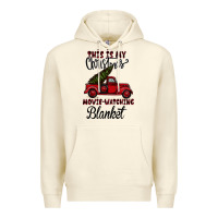 Sandshell This is My Christmas Movie Watching Blanket Premium Hoodie - Bettercallsaul