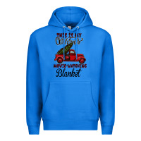 True Royal This is My Christmas Movie Watching Blanket Premium Hoodie - Bettercallsaul