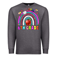 Charcoal Heather 6 th grade Premium Sweatshirt - BundleAndBundleShop