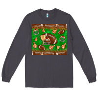 Smoke football leopard Long Sleeve Tee - NancyCooperArtShop