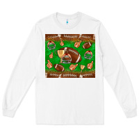 White football leopard Long Sleeve Tee - NancyCooperArtShop