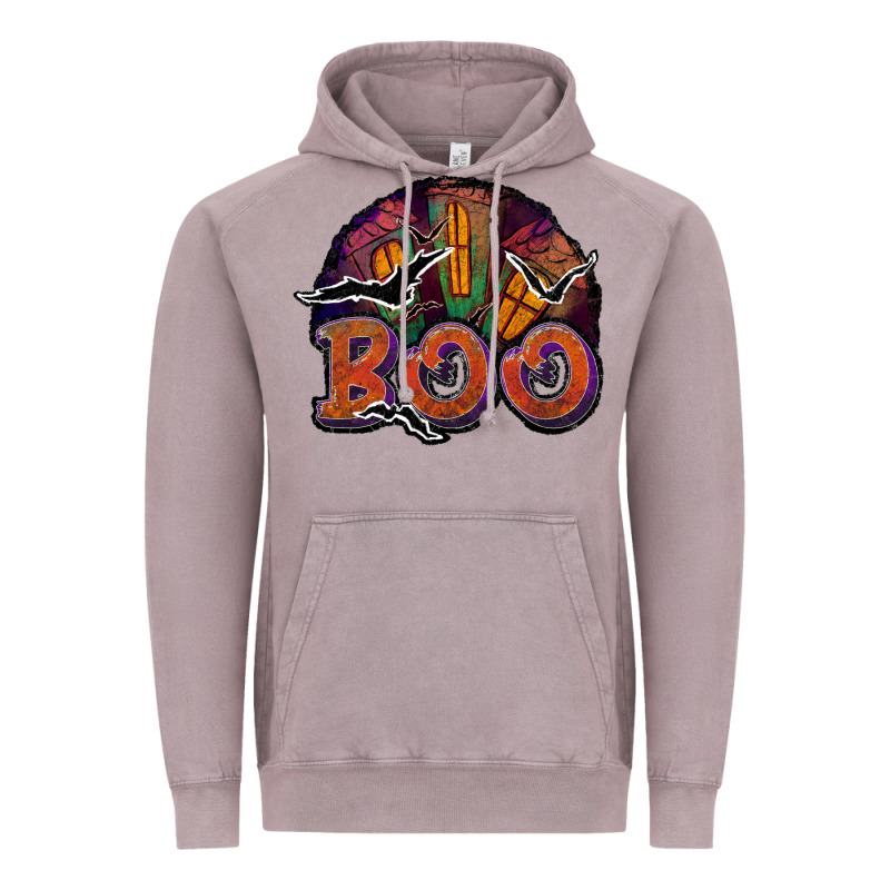 Boo Vintage Hoodie by JahusDesignShop | Teevron